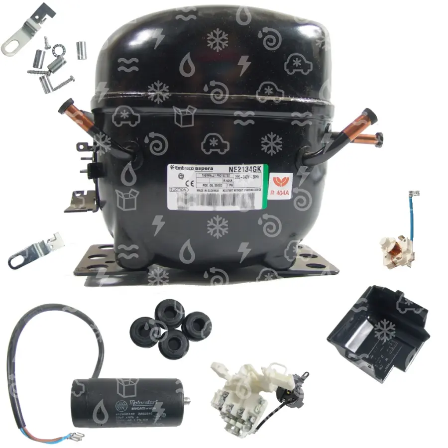 kompresor EMBRACO NE2134GK, LBP - R404A, R507